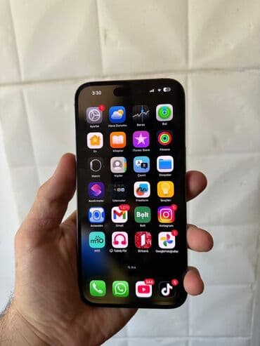 ikinci el iphone 13 pro max: IPhone 14 Pro Max, 256 GB, Deep Purple, Face ID — 7