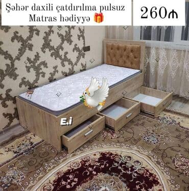 tek neferlik yataq ikinci el: Yeni, Təknəfərlik çarpayı — 1
