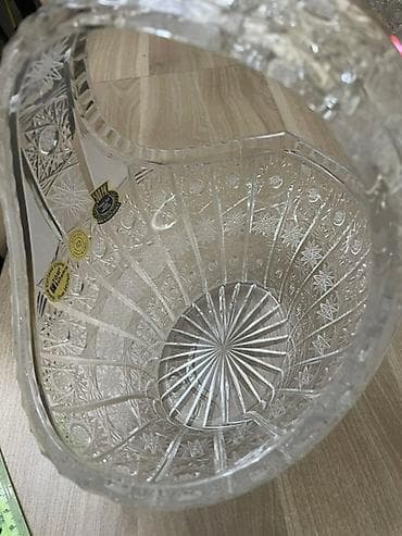 Кухонные принадлежности: Tom xrustal qablar satılır, qutuda tam təzədir, işlənməyib. Böyük — 3