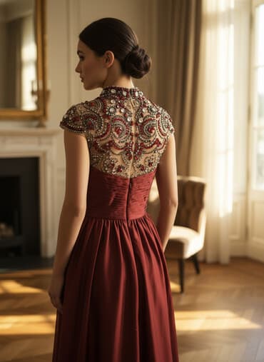 yves saint laurent tester: Ziyafət donu, Maksi, Lady Sharm, S — 1