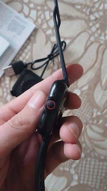 Смарт браслеты: Новый, Смарт часы, Умные, Сенсорный экран, цвет - Черный — 1