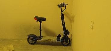 samokat elektrikli: Güclü elektrikli skuter – oturacaqlı, amortizatorlu, iri təkərli — 6