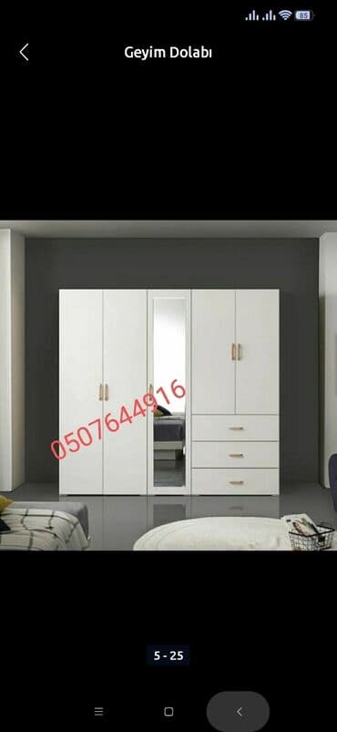 metbex şkafı: Yeni, Açılan, 3 qapılı Düz dolab, Şifonyer, Azərbaycan — 6