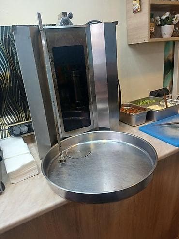 tost maşını: Remta elektrikli dönər ocağı və dönər kəsim dairəsi (stolüstü — 4