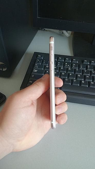 iphona 6: IPhone 6s, Rose Gold, Barmaq izi — 3