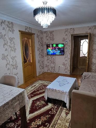 Daşınmaz əmlak: Ev öz evimdi. 3 otaqlı boyuk palqonu her bir şeraiti var. Əșyalidi. 80 — 4