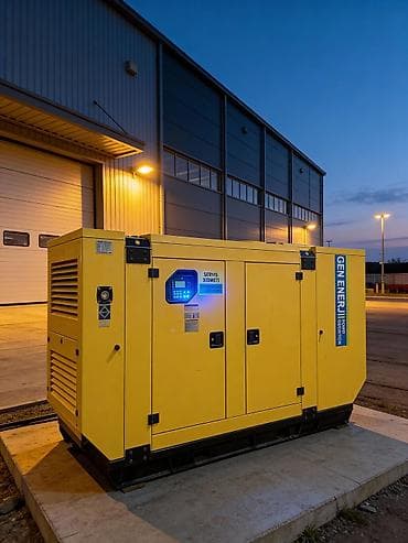 dəmir su ceni: Gen Enerji və Full Power səssiz dizel generatorları Təsvir: - Ticarət — 2