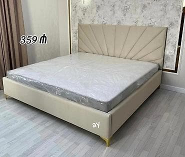 İkinəfərlik çarpayı, Matras ilə, Siyirməsiz