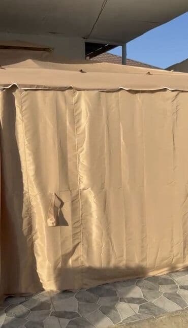 Потолок: Bağ/veranda üçün qapalı çardaq (pavilon) - Rəng: bej - Dördbucaqlı at lalafo.az — 5 Потолок: Bağ/veranda üçün qapalı çardaq (pavilon) - Rəng: bej - Dördbucaqlı — 5