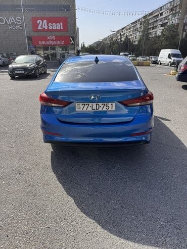 xacmazda ucuz avtomabiller: Hyundai Elantra: 2 л | 2017 г. Седан — 4