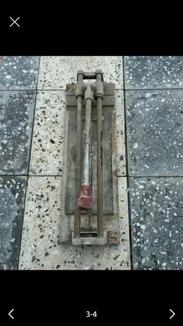 islenmis kafel: Б/у Ручная Кафелерезка — 1