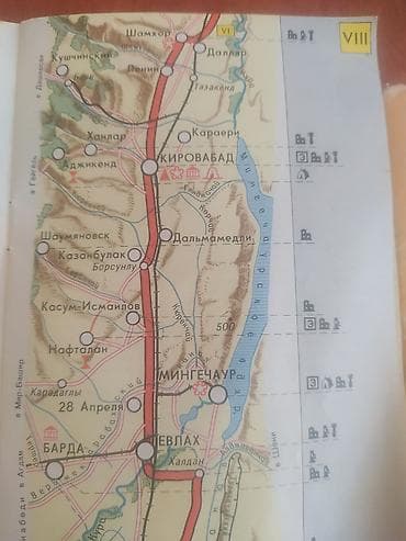 bakı xəritə: “Müzakirə Böyük Qafqaz Halqası” – sovet dövrünə aid turistik sxema və — 5
