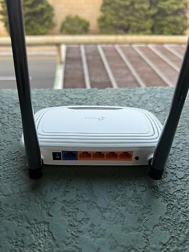 wifi rotor: TP-Link TL-WR841N Vəziyyəti: Təp-təzədir, istifadə olunmayıb (sadəcə — 2
