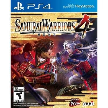 oyun rol seti: Ps4 üçün samurai warriors 4 oyun diski. Tam yeni, original bağlamada — 1