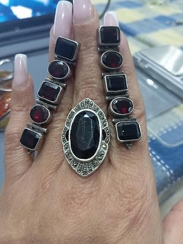 gumus 51: Dəstə daxildir: Üzük, Gümüş, 925 Əyar, 30 g — 3