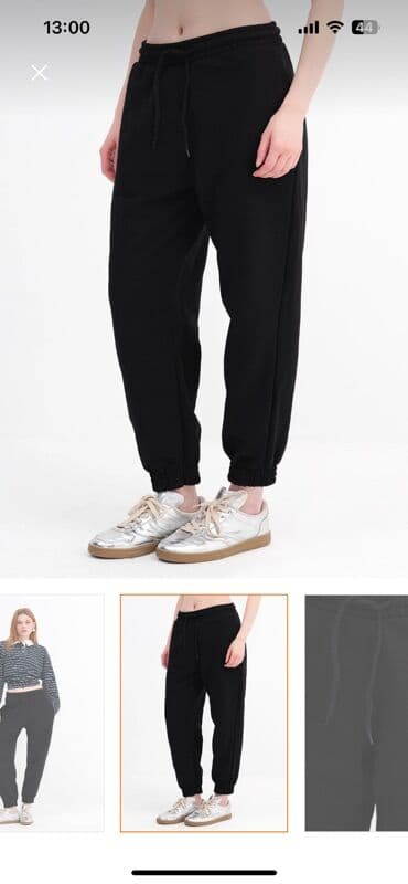 Baş geyimləri: Şalvar, rəng - Qara — 2