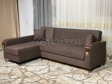 Ev üçün mebel: Künc divan, Yeni, Açılan, Bazalı, Parça, Şəhərdaxili pulsuz çatdırılma — 3