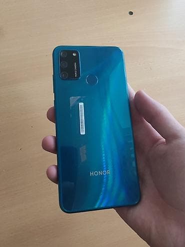 Honor 9A, 64 GB, rəng - Mavi, Barmaq izi