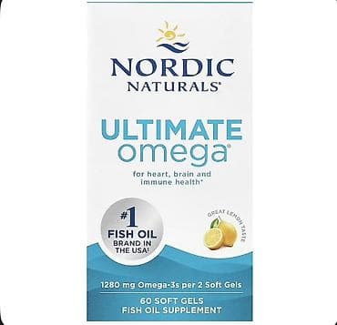 bas: Məhsul: Nordic Naturals Ultimate Omega – balıq yağı əlavəsi — 1