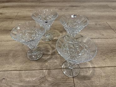 luminarc qablar: Qədəhlər, rəng - Ağ, Şüşə, 4 ədədli dəst — 4