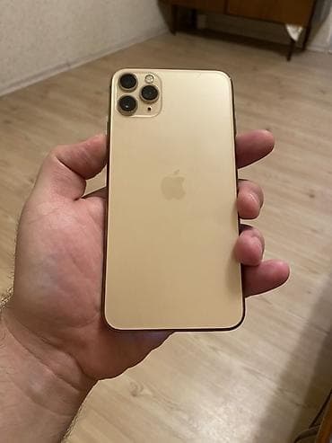 aplle 11: IPhone 11 Pro Max, 256 GB, Qızılı, Face ID — 3