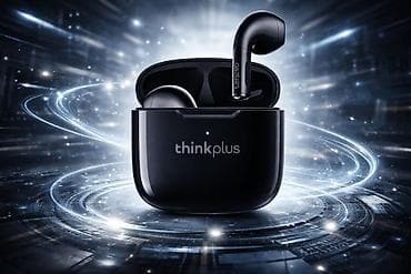 lenovo log: Kateqoriya: Qulaqlıqlar Məhsul: Lenovo ThinkPlus LP1 Black – Simsiz — 1