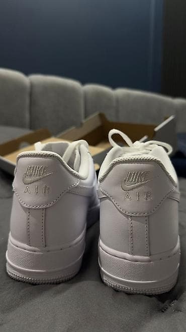 krosofka: Nike Air Force 1 ’07 Low – tam ağ rəng. Nike air force 1 45.5 razmer — 4