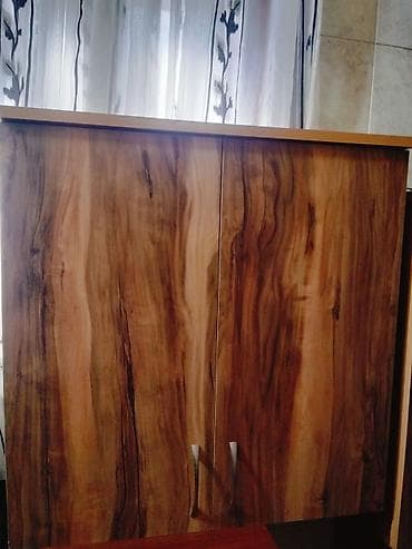 Ev və bağ: Ikili qapılı taxta dolab - Material: Laminat örtüklü MDP/taxta — 2