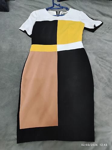 Çəkmələr: DiMare qadın donu, bir dəfə geyinilib - Model: 19-49082 Vestito Nero — 1