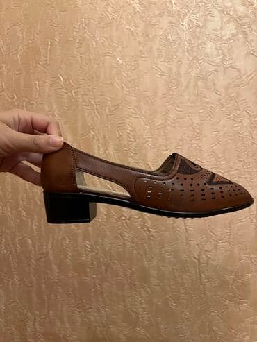 белые босоножки на тракторной подошве: Размер: 37, цвет - Коричневый, Новый — 4