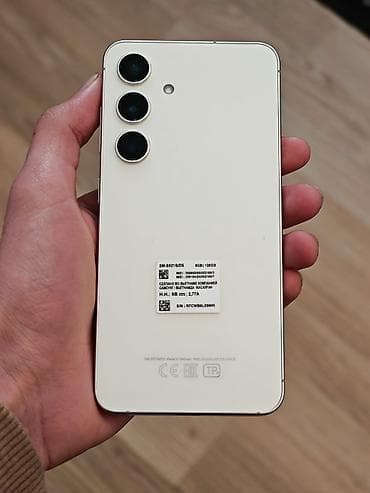 dvb t2 tv: Samsung Galaxy S24, 128 GB, rəng - Sarı, Barmaq izi — 1