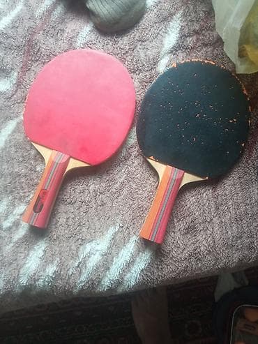 Məhsul: Stolüstü tennis raketləri dəsti (2 ədəd) - Material: çoxqatlı