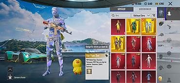 PUBG Mobile hesabı – nadir skin və laboratoriya yüksəltmələri ilə - lalafo.az -da PUBG Mobile hesabı – nadir skin və laboratoriya yüksəltmələri ilə -