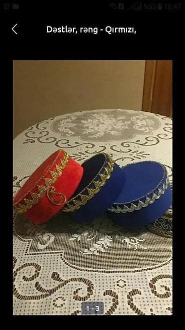 Milli baş geyimi – araxçınlar. Yenidir her reng var