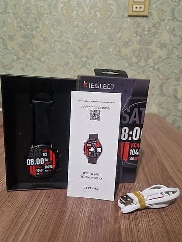 Smart saatlar: Smart saat, Sensor ekran, rəng - Qara — 3