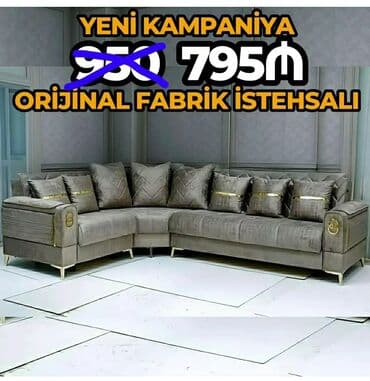 mingəçevir divan: Künc divan, Yeni, Açılmayan, Bazasız, Parça, Rayonlara çatdırılma — 29