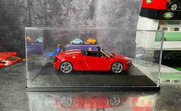 metbex tavan modelleri: Коллекционная модель AUDI R8 V10 Spyder Red 2012 Limited Edition — 9