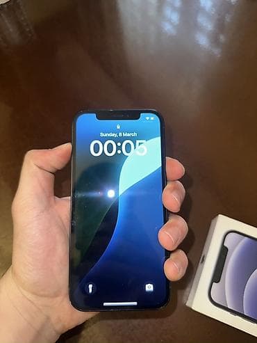 imac ikinci el: IPhone 12, Qara, Face ID — 2