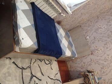 matraslı: Б/у, Односпальная кровать, Без подьемного механизма, С матрасом, Без выдвижных ящиков, Азербайджан — 2