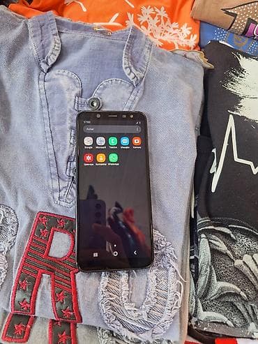 iphone xs max ucuz: Samsung Galaxy J6, 32 GB, rəng - Qara, İki sim kartlı — 1