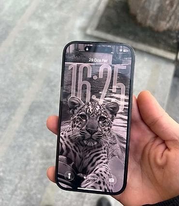 iphone 12 mini ekran: IPhone 16 Pro, 256 GB, Black Titanium, Face ID — 1