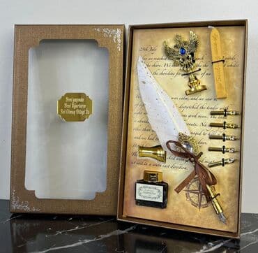 alp reklam: Hədiyyə dəstləri – yazı və not dəftəri temalı premium qutular 1) — 3