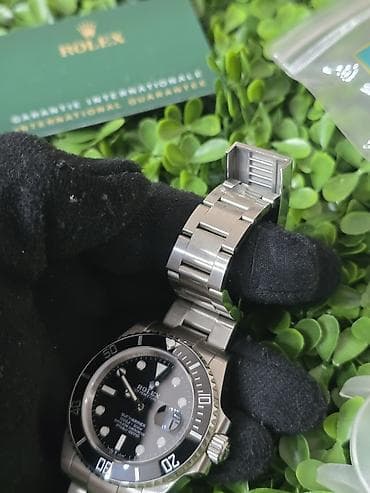 Qol saatları və aksesuarlar: İşlənmiş, Qol saatı, Rolex, rəng - Qara — 3