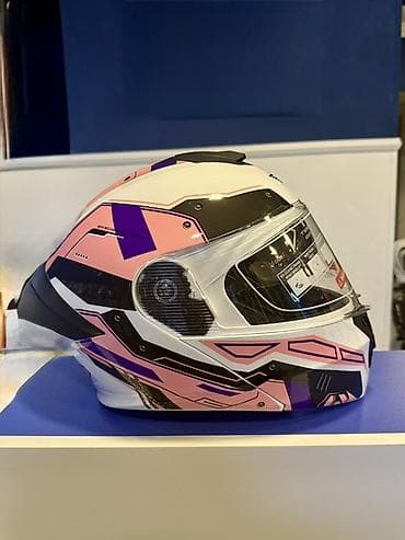 motor c50: Mototexnika üçün tam üzlü kask - Brend/Model: LS2 (Twin Shield System — 3