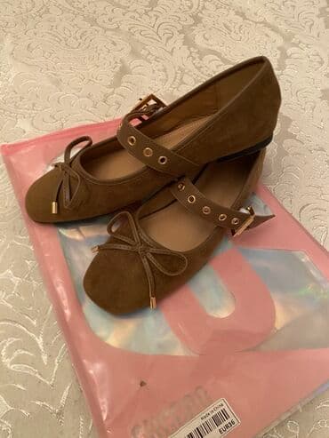 rezin botlar: Baletkalar, Ölçü: 36, rəng - Qəhvəyi, Yeni — 1