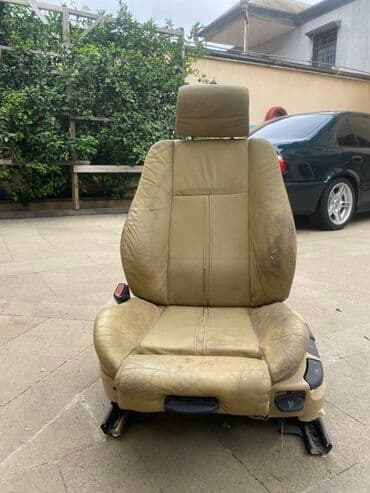 oturacaq uzlukler: Qabaq, Qızdırıcısız, BMW E39/E38, 1999 il, Orijinal, Almaniya, İşlənmiş — 2