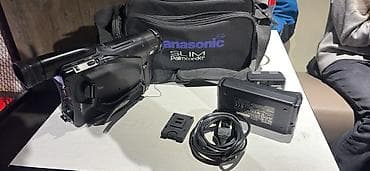 Panasonic NV-RX3 SLIM Palmcorder VHS-C videokamera seti