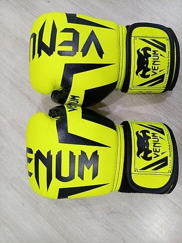 boks elceyi: Venum boks əlcəyi - reng/neon sarı əlcək 1 ay işlənib — 7