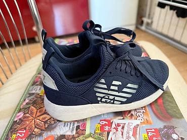 Ayaqqabılar: Emporio Armani EA7 usag idman ayaqqabısı razm 32 - Rəng: tünd göy — 2