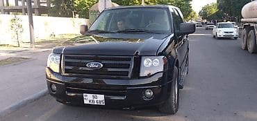 Ford: Ford Expedition, qara rəng, tam ölçülü 7/8 nəfərlik SUV. Əsas — 3